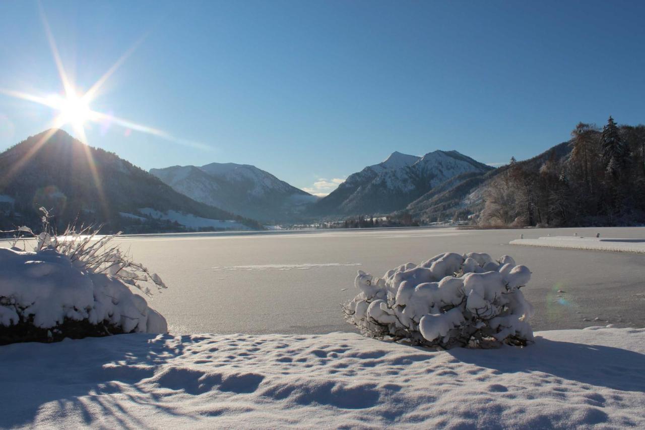 Appartementhaus Schirsner - Direkt Am See & Am Kurpark Schliersee Eksteriør bilde